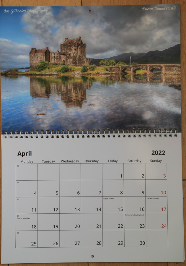 2022  Scottish Calendar