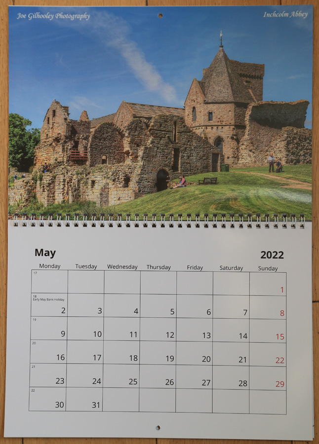 2022  Scottish Calendar