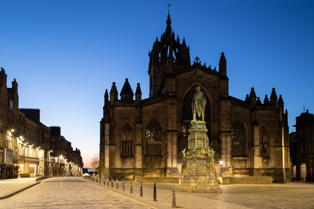Landscapes - Man Made Scotland by Night