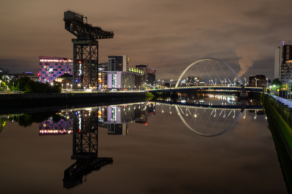 Landscapes - Man Made Scotland by Night