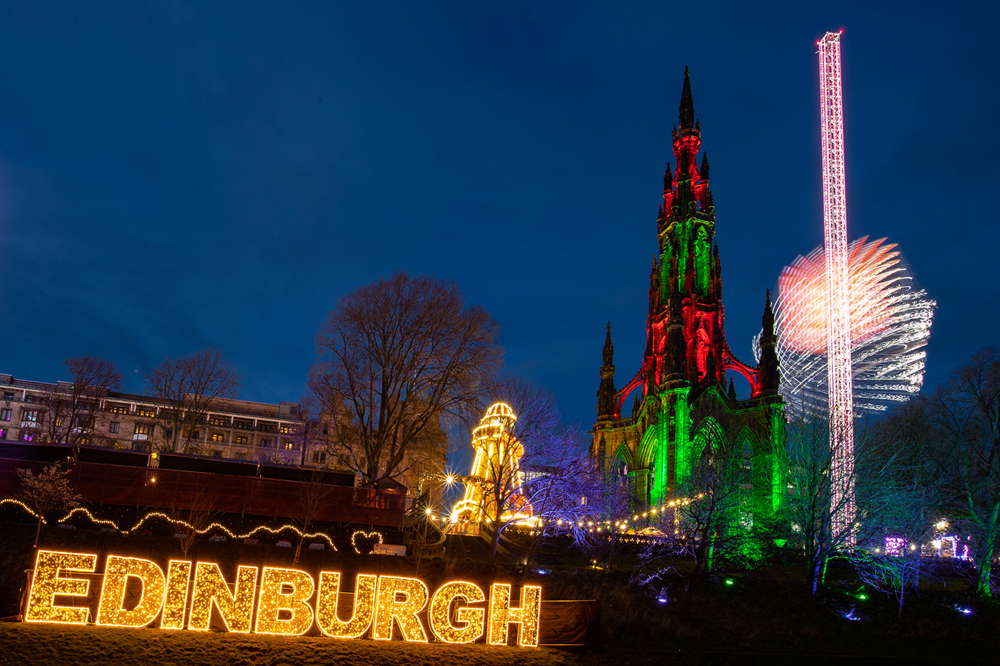 Landscapes - Man Made Scotland by Night