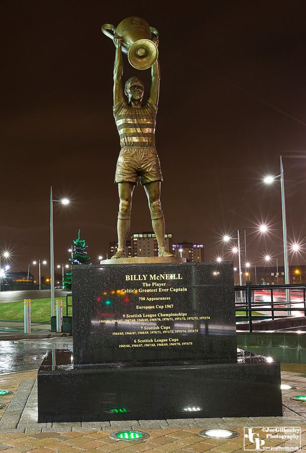 Joe Gilhooley Photography Billy McNeill Statue at Celtic Park
