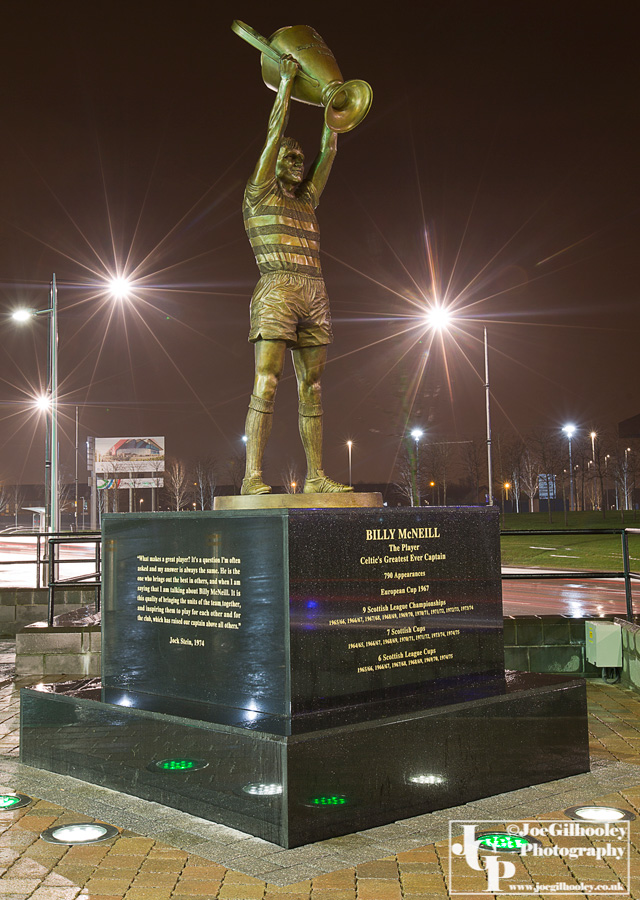 Joe Gilhooley Photography Billy McNeill Statue at Celtic Park