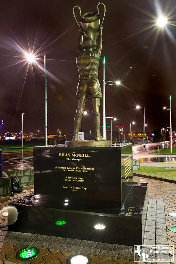 Billy McNeill Statue at Celtic Park