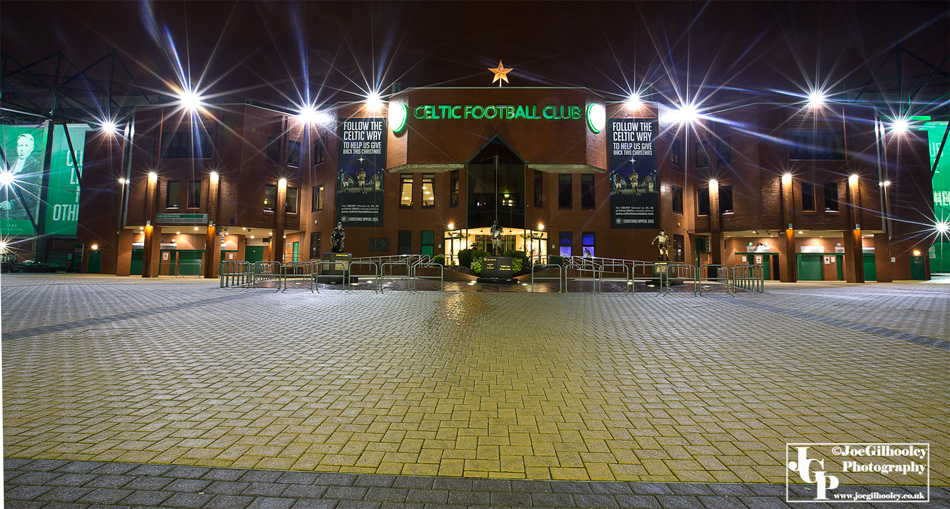 The Front of Celtic Park