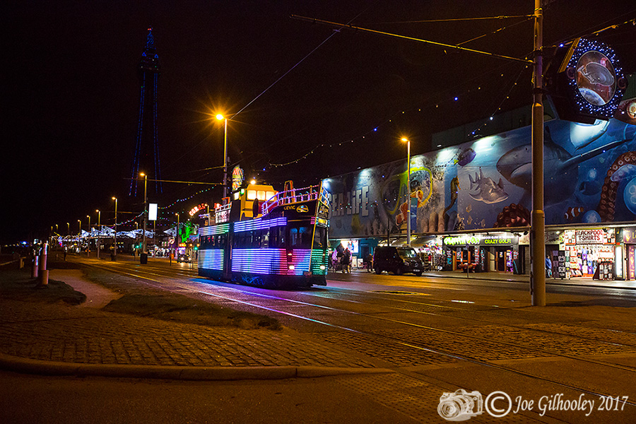 Blackpool Illuminations - Heritage Tram 