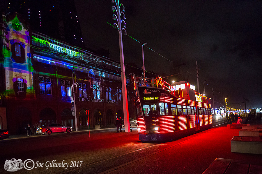 Blackpool Illuminations - Heritage Tram 