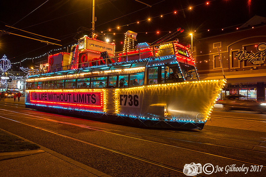 Blackpool Illuminations - Heritage Tram 