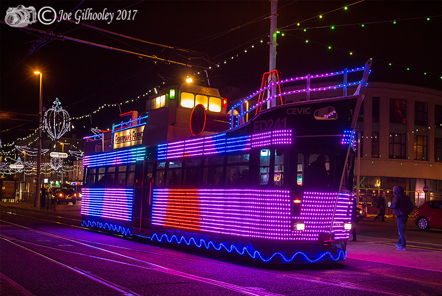 Blackpool Illuminations - Heritage Tram 