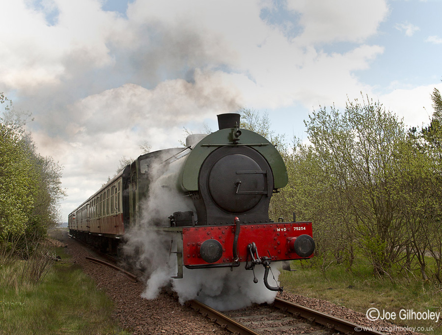 Steam Train on Bo'ness & Kinneil Railway Steam Train on Bo'ness & Kinneil Railway