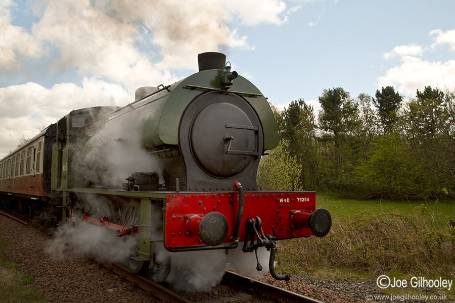 Steam Train on Bo'ness & Kinneil Railway Steam Train on Bo'ness & Kinneil Railway