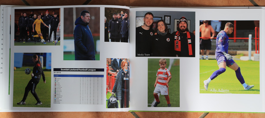 Bonnyrigg Rose Photo Book