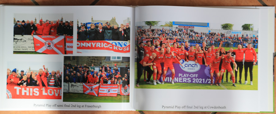 Bonnyrigg Rose Photo Book