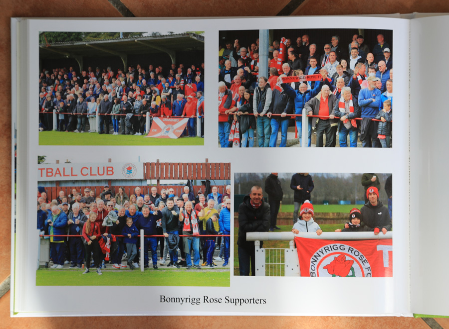 Bonnyrigg Rose Photo Book