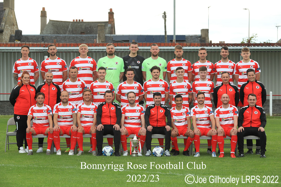 Bonnyrigg Rose Team Photo 