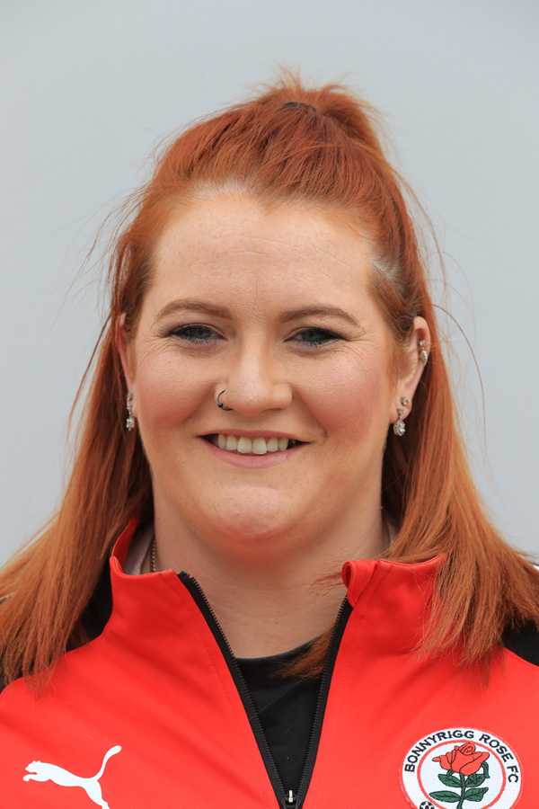 Bonnyrigg Rose Team Photos Physio Danielle McNaught