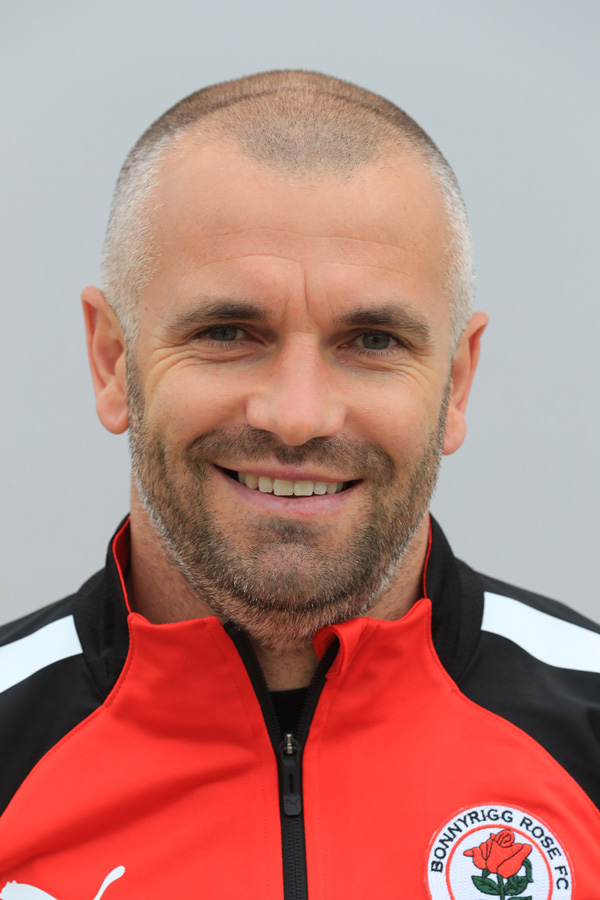 Bonnyrigg Rose Team Photos Coach Darren Smith