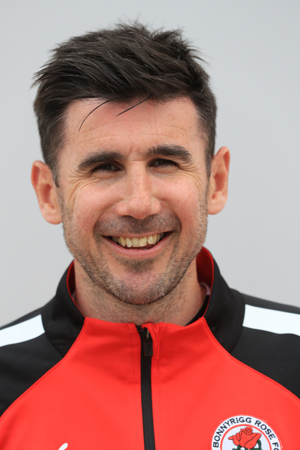 Bonnyrigg Rose Team Photos Assistant Manager David Burrell