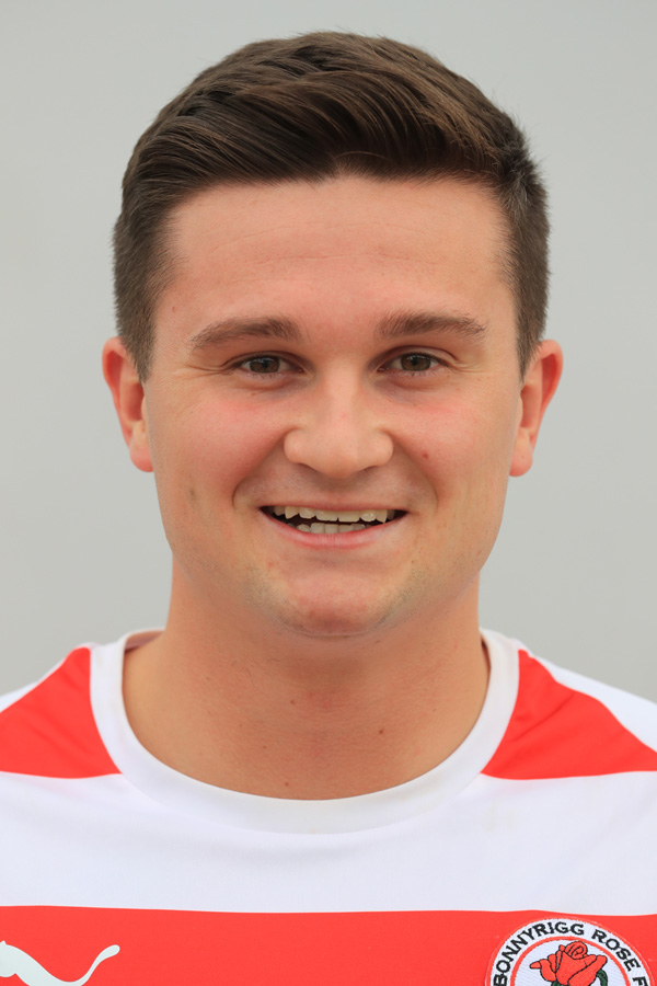 Bonnyrigg Rose Team Photos Forward Kieran Hall