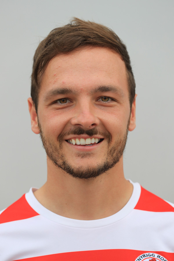 Bonnyrigg Rose Team Photos Midfielder Ross Gray