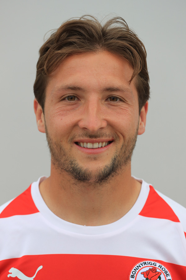 Bonnyrigg Rose Team Photos Midfielder Scott Gray