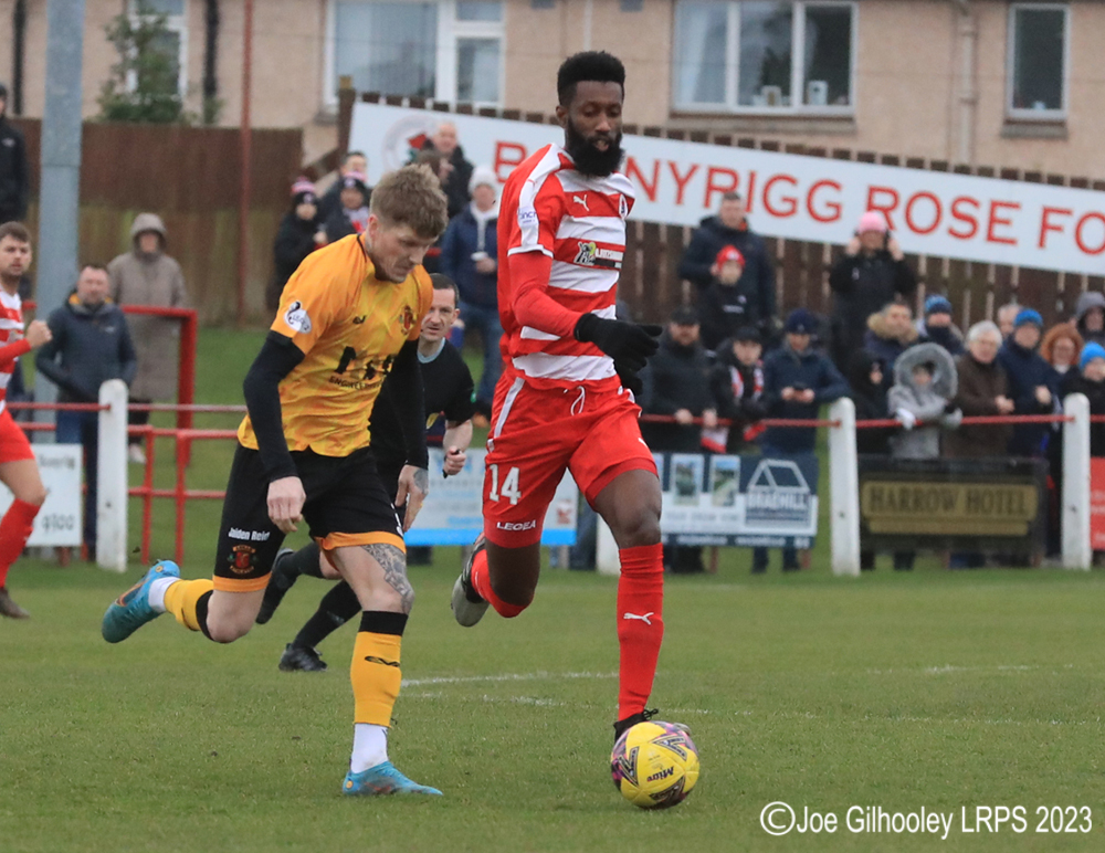Bonnyrigg Rose v Annan Athletic