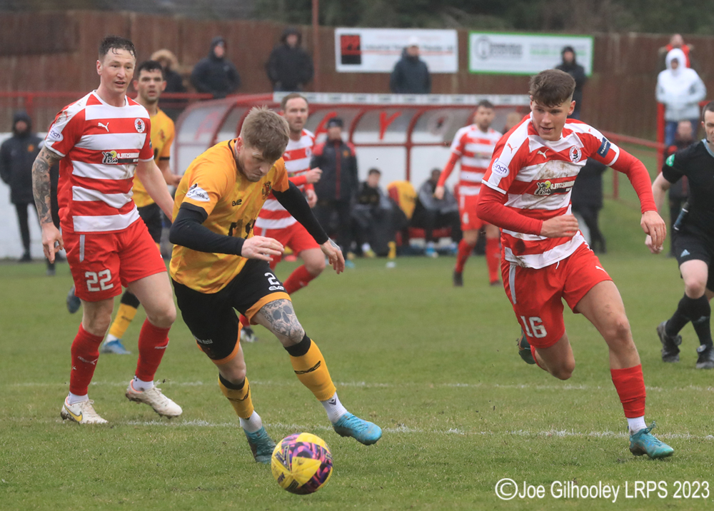 Bonnyrigg Rose v Annan Athletic