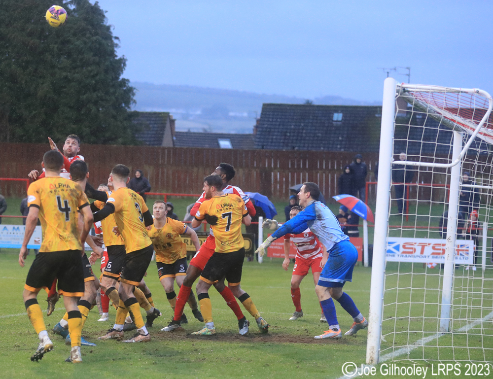 Bonnyrigg Rose v Annan Athletic