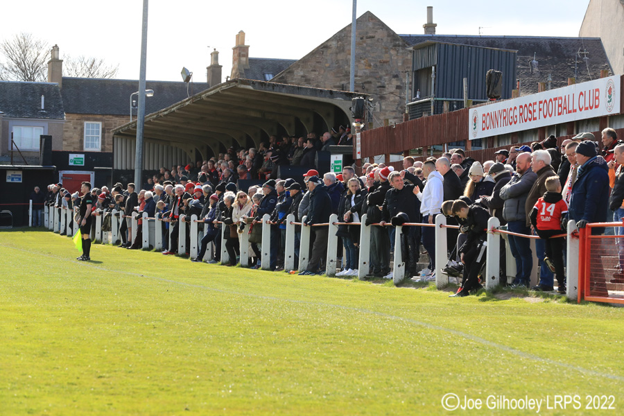 Bonnyrigg Rose v Bo'ness United 