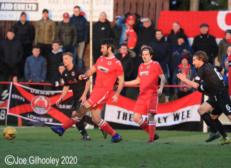 Bonnyrigg Rose v Clyde Scottish Cup 