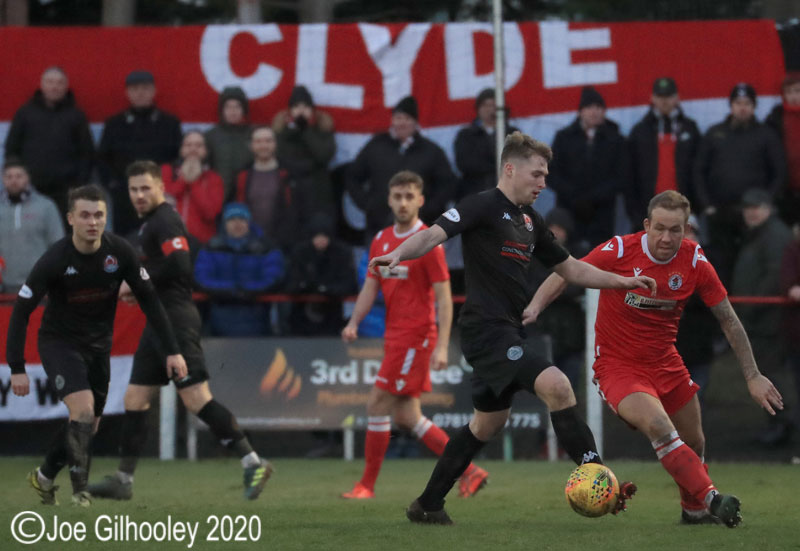 Bonnyrigg Rose v Clyde Scottish Cup 