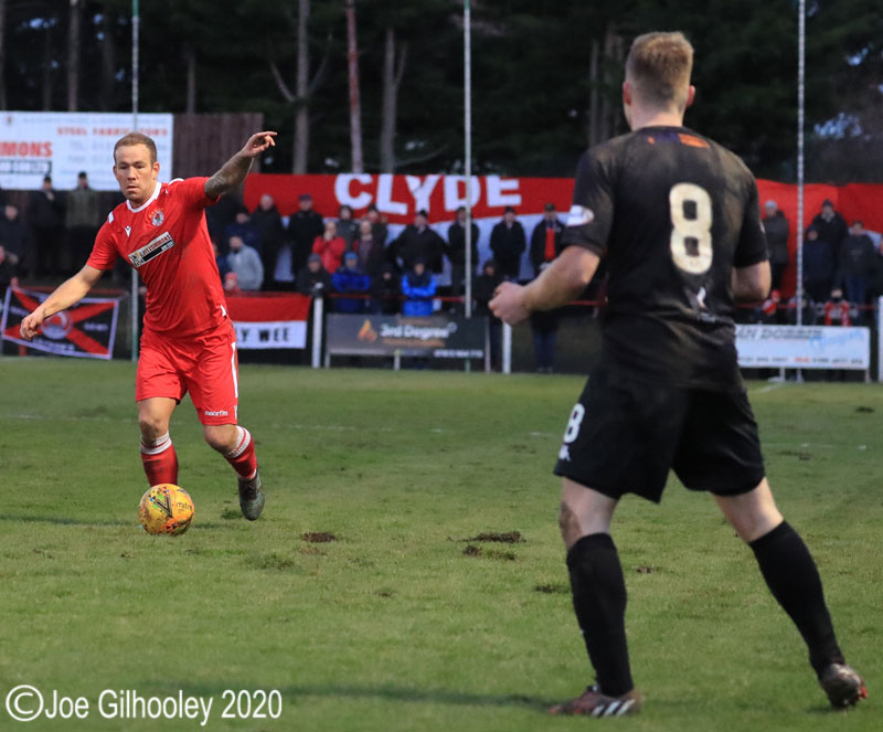 Bonnyrigg Rose v Clyde Scottish Cup 