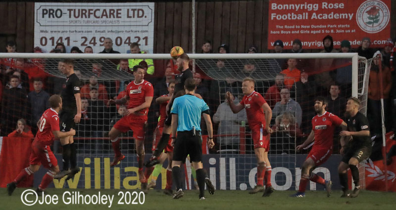 Bonnyrigg Rose v Clyde Scottish Cup 