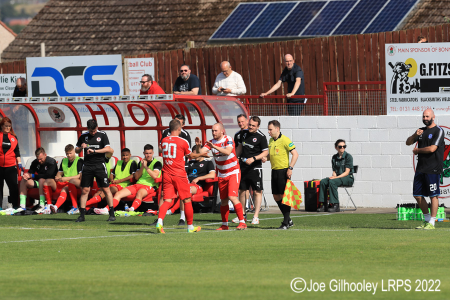 Bonnyrigg Rose v Forfar Athletic