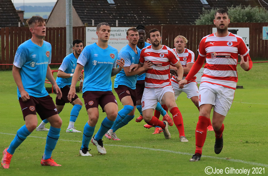 Bonnyrigg Rose v Hearts 