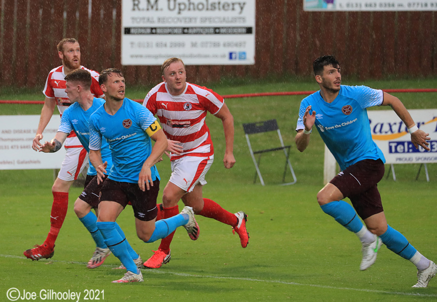 Bonnyrigg Rose v Hearts 