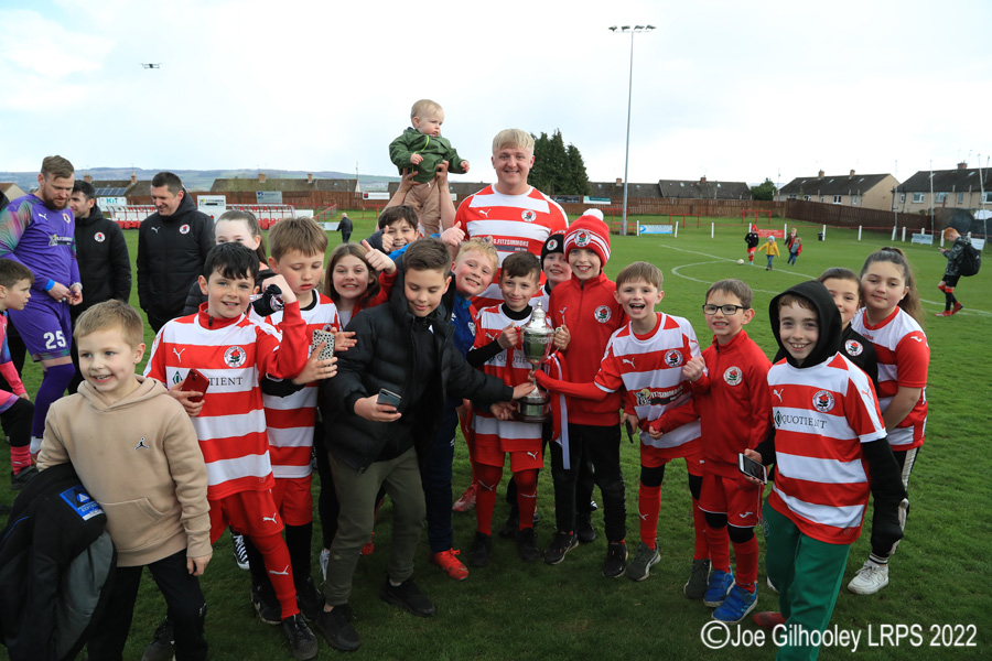 Bonnyrigg Rose Lowland League Champions 2021/22 season