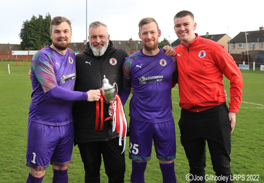 Bonnyrigg Rose Lowland League Champions 2021/22 season