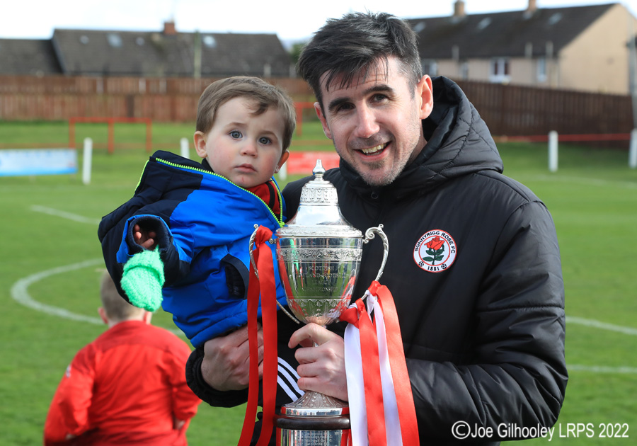 Bonnyrigg Rose Lowland League Champions 2021/22 season