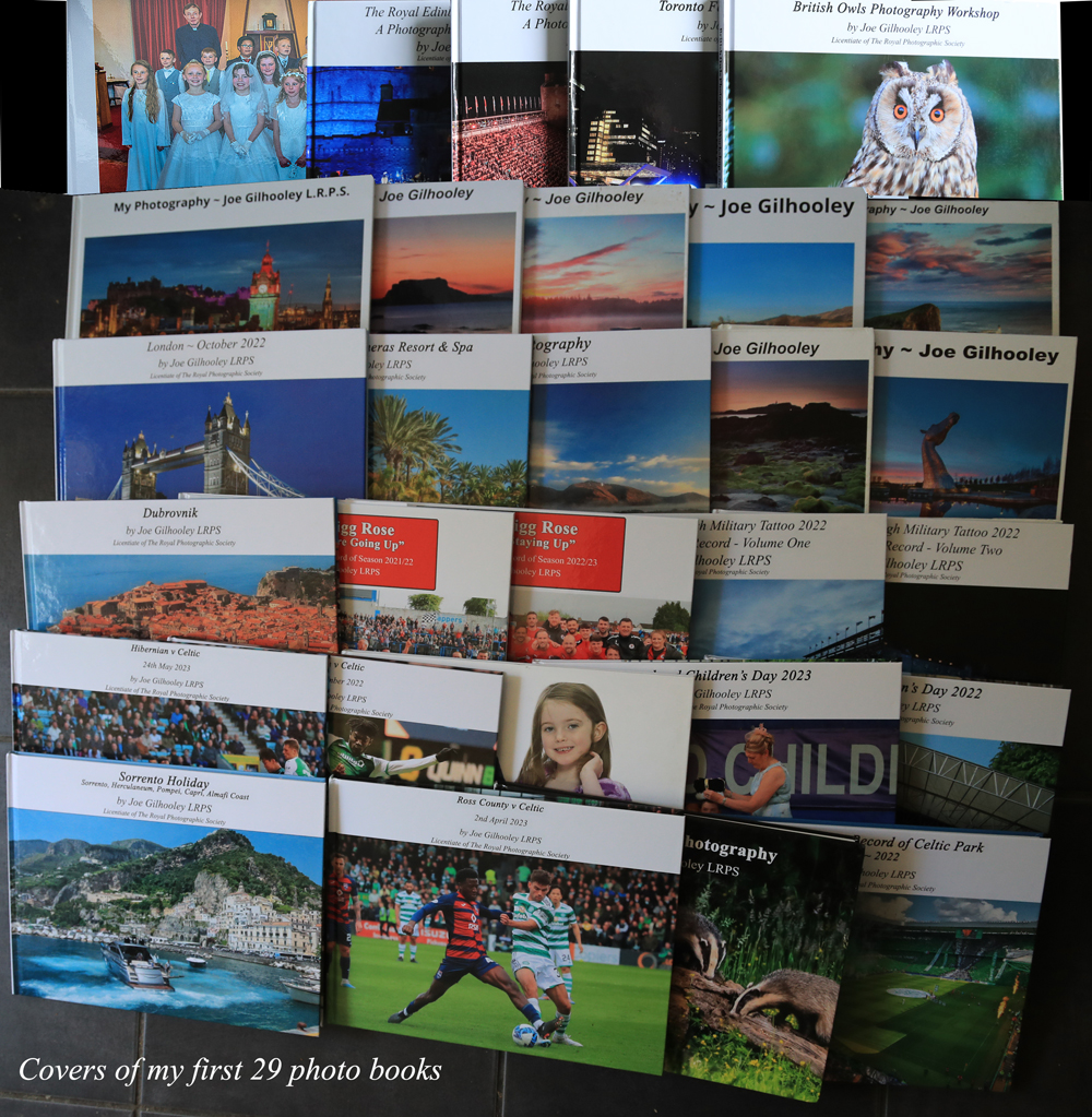 Covers of my Photo Books