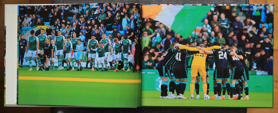 Hibernian v Celtic Match Photography Book 