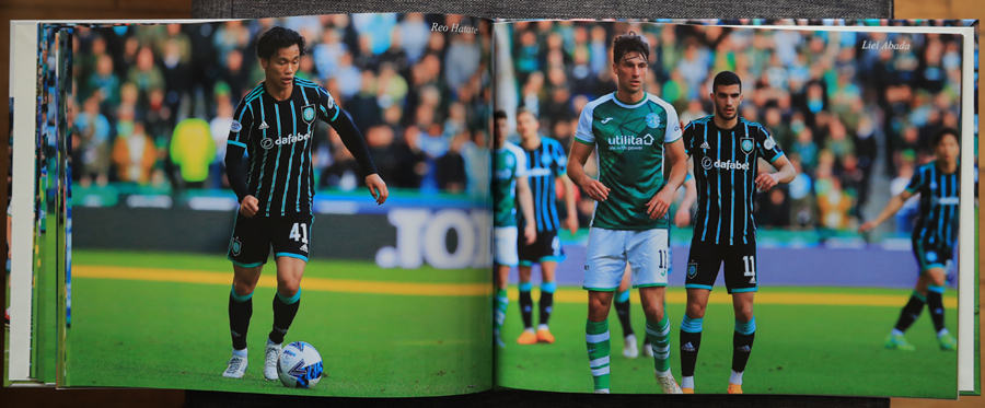 Hibernian v Celtic Match Photography Book 