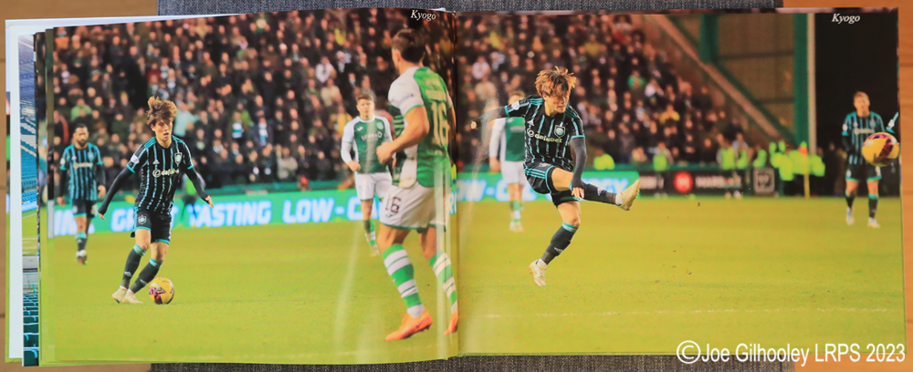 Hibernian v Celtic Match Photography Book 