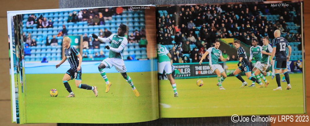 Hibernian v Celtic Match Photography Book 