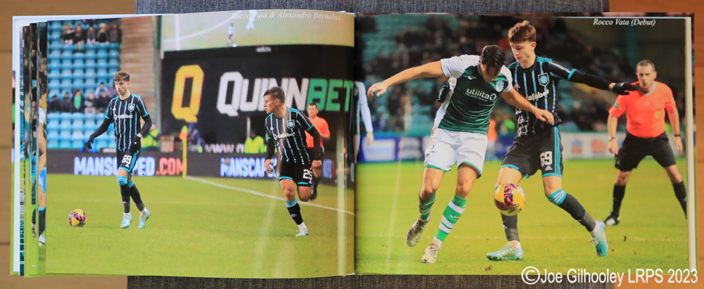 Hibernian v Celtic Match Photography Book 