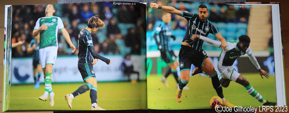 Hibernian v Celtic Match Photography Book 