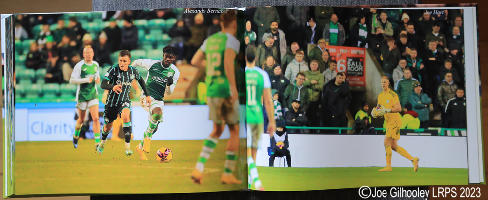 Hibernian v Celtic Match Photography Book 