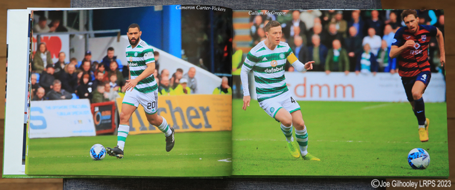 Ross County v Celtic Match Photography Book  Ross County v Celtic Match Photography Book