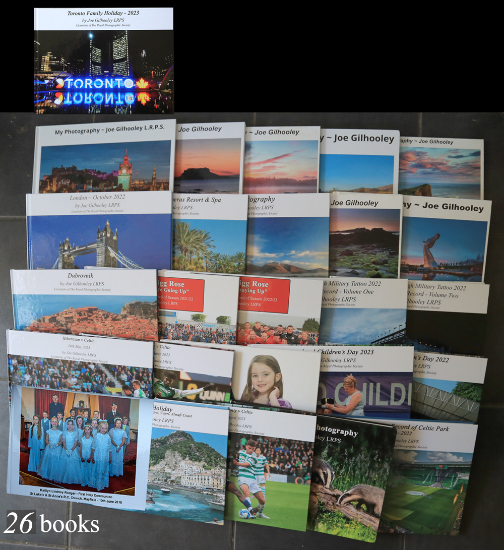 Covers of my Photo Books