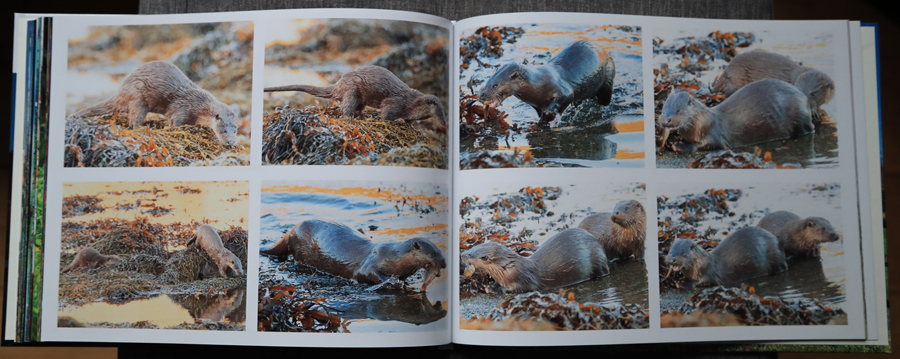 My Photography Book - 9th Edition January 2024 - the inside pages on my Mull photography
